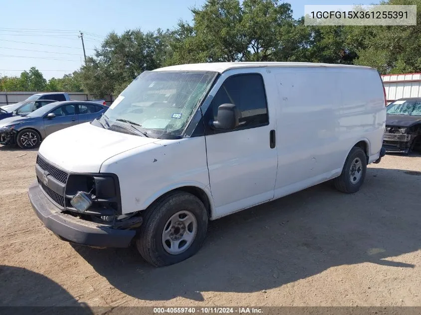 1GCFG15X361255391 2006 Chevrolet Express Work Van