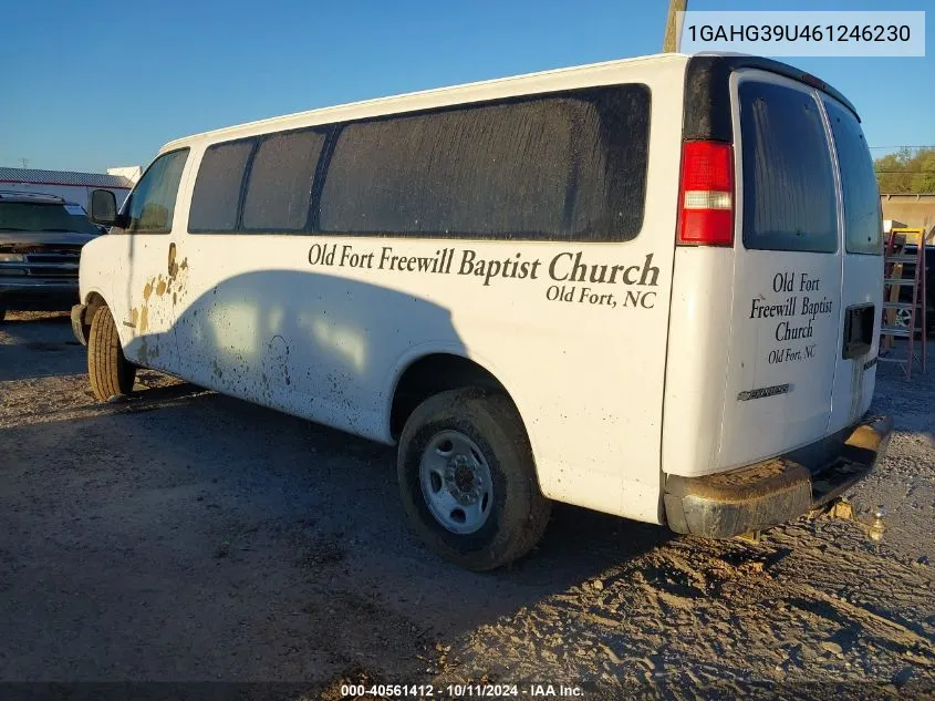 2006 Chevrolet Express G3500 VIN: 1GAHG39U461246230 Lot: 40561412