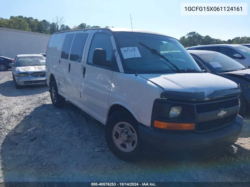 2006 Chevrolet Express Work Van VIN: 1GCFG15X061124161 Lot: 40576253