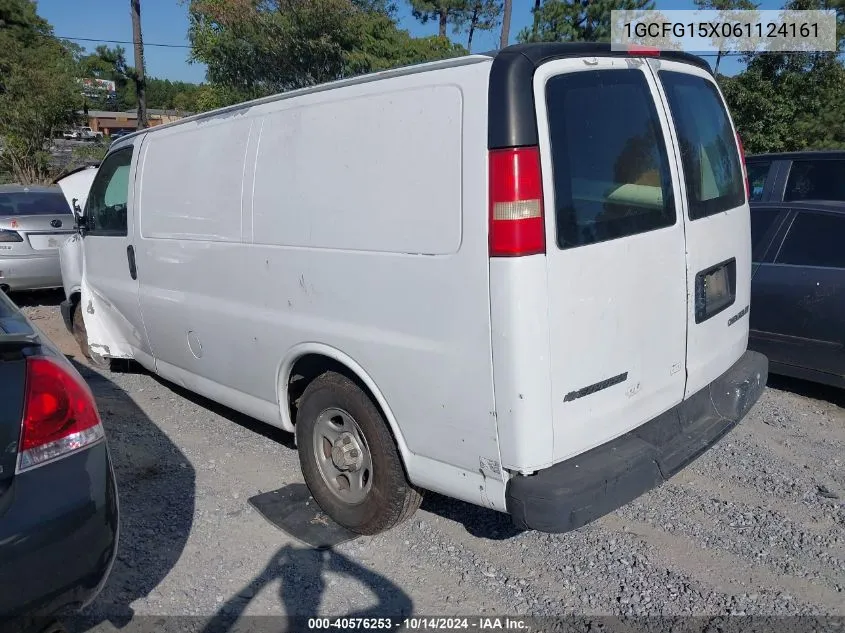 2006 Chevrolet Express Work Van VIN: 1GCFG15X061124161 Lot: 40576253