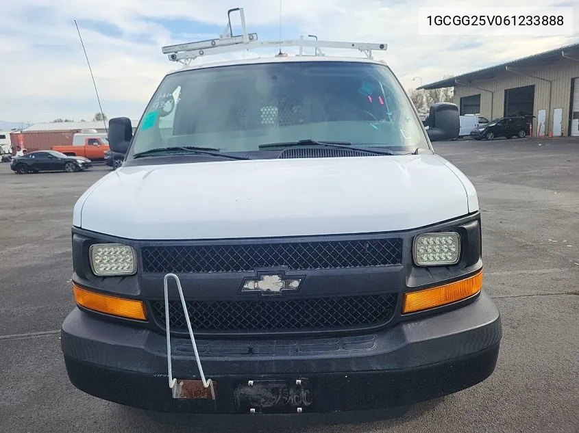 2006 Chevrolet Express Work Van VIN: 1GCGG25V061233888 Lot: 40649062