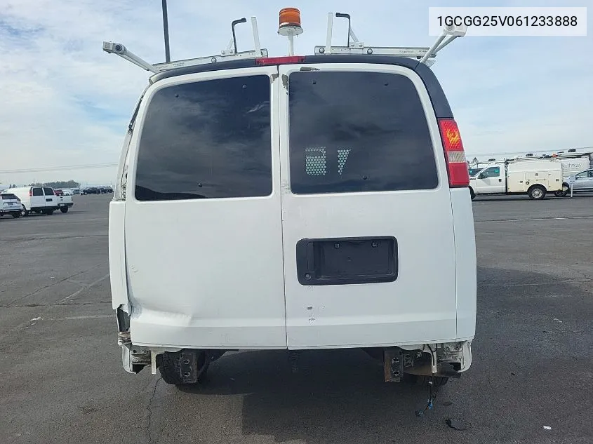 2006 Chevrolet Express Work Van VIN: 1GCGG25V061233888 Lot: 40649062