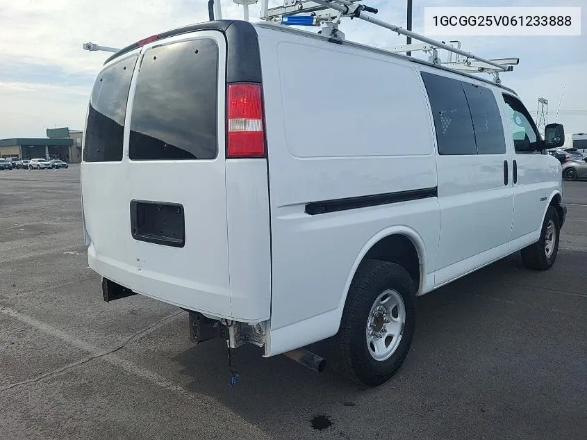 2006 Chevrolet Express Work Van VIN: 1GCGG25V061233888 Lot: 40649062