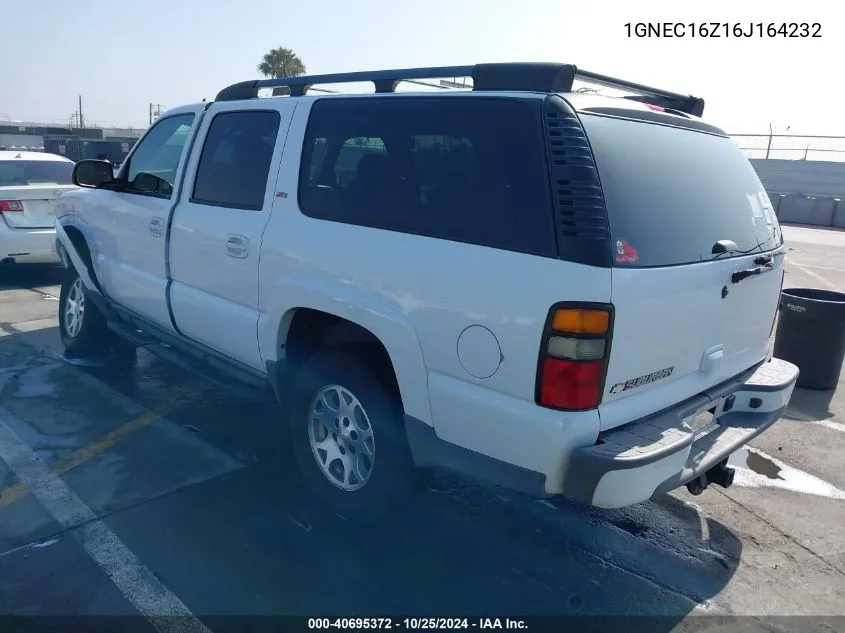 2006 Chevrolet Suburban 1500 Z71 VIN: 1GNEC16Z16J164232 Lot: 40695372