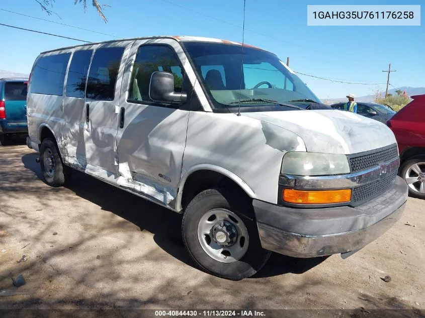 1GAHG35U761176258 2006 Chevrolet Express Ls