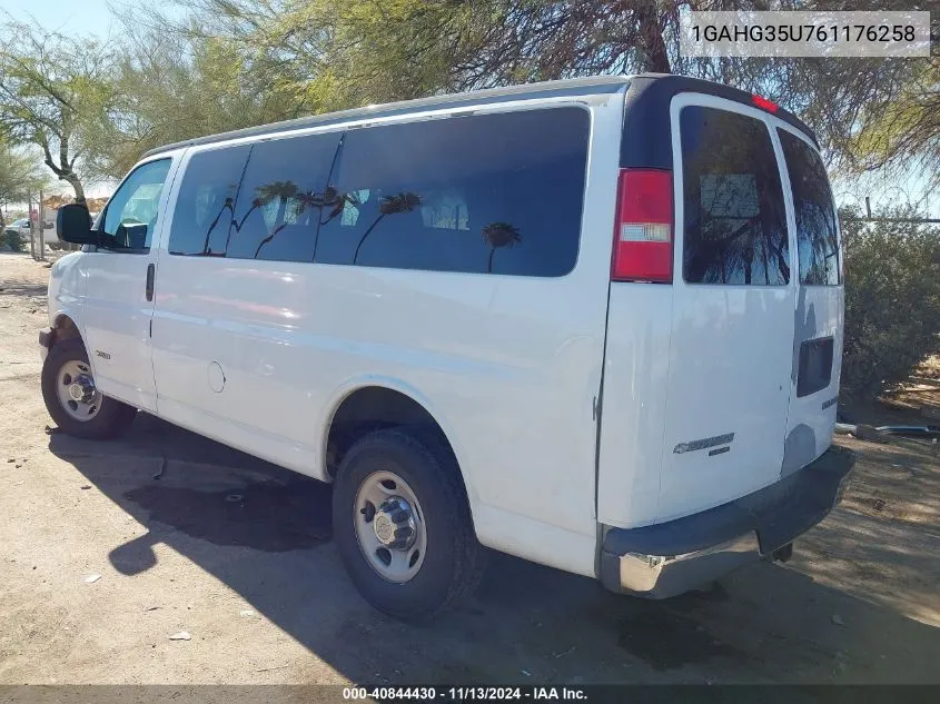 1GAHG35U761176258 2006 Chevrolet Express Ls