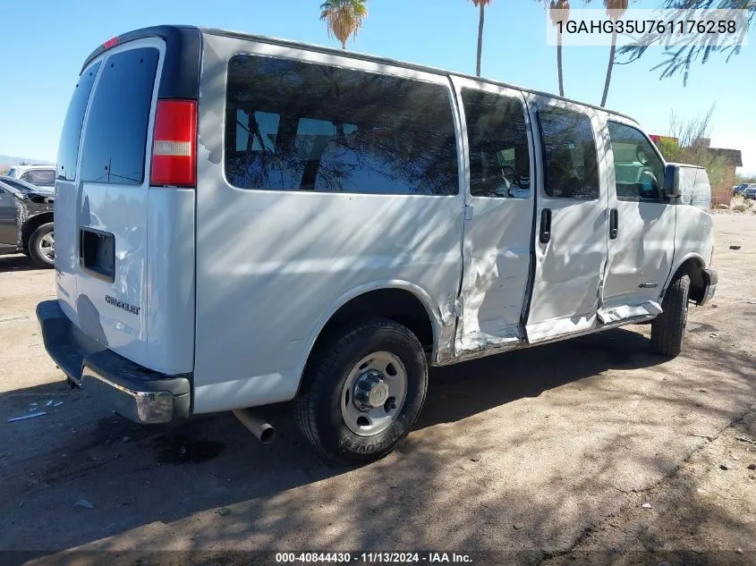 1GAHG35U761176258 2006 Chevrolet Express Ls