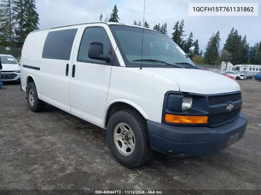 2006 Chevrolet Express Work Van VIN: 1GCFH15T761131862 Lot: 40844772