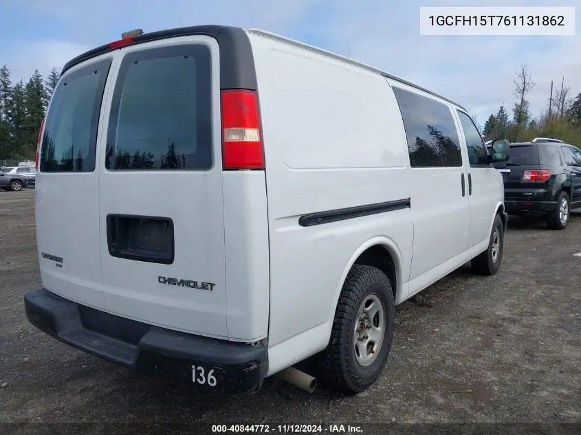 2006 Chevrolet Express Work Van VIN: 1GCFH15T761131862 Lot: 40844772