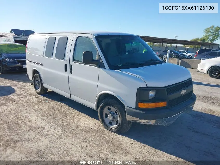 2006 Chevrolet Express Work Van VIN: 1GCFG15XX61126130 Lot: 40875671