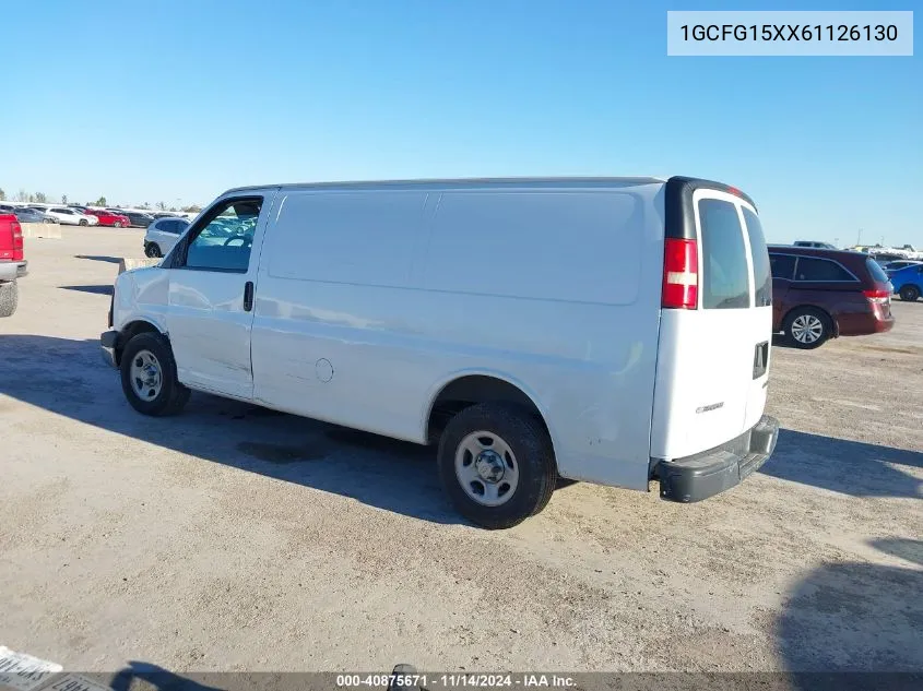 2006 Chevrolet Express Work Van VIN: 1GCFG15XX61126130 Lot: 40875671