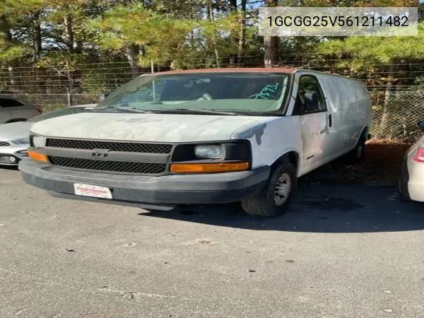 2006 Chevrolet Express Work Van VIN: 1GCGG25V561211482 Lot: 40896980