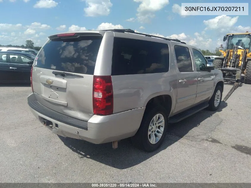 3GNFC16JX7G207211 2007 Chevrolet Suburban 1500 Lt