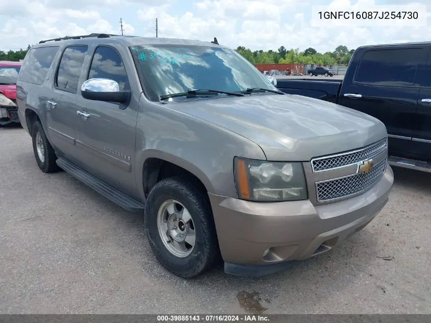 1GNFC16087J254730 2007 Chevrolet Suburban 1500 Ltz