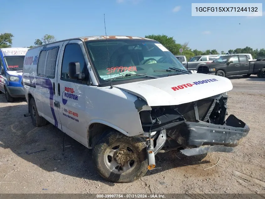 1GCFG15XX71244132 2007 Chevrolet Express Work Van