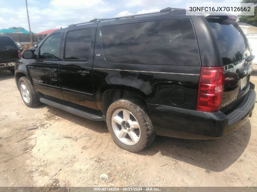 3GNFC16JX7G126662 2007 Chevrolet Suburban 1500 Ltz