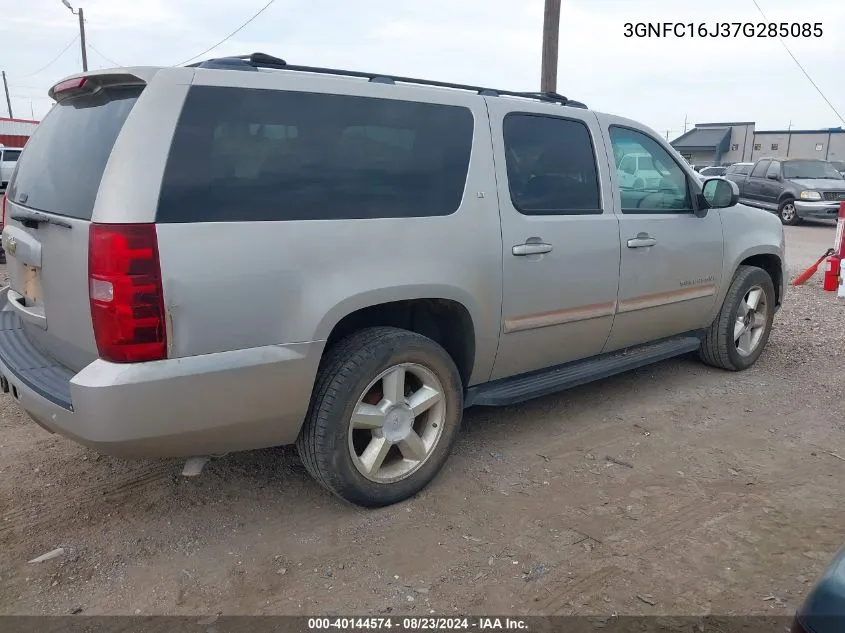 2007 Chevrolet Suburban 1500 Lt VIN: 3GNFC16J37G285085 Lot: 40144574