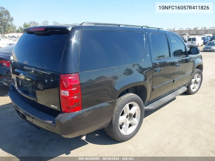 1GNFC16057R411826 2007 Chevrolet Suburban 1500 Lt