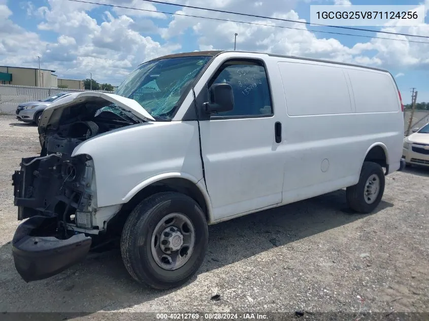 2007 Chevrolet Express Work Van VIN: 1GCGG25V871124256 Lot: 40212769