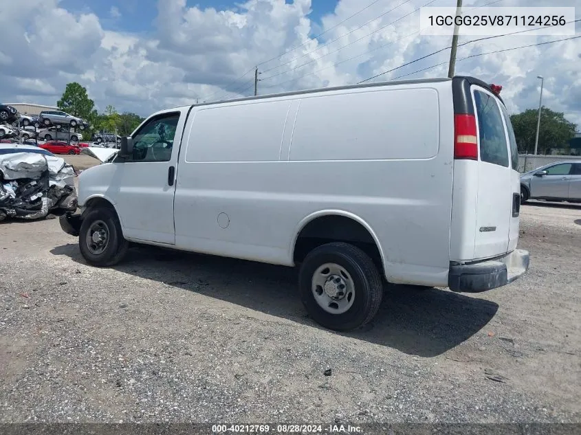 1GCGG25V871124256 2007 Chevrolet Express Work Van