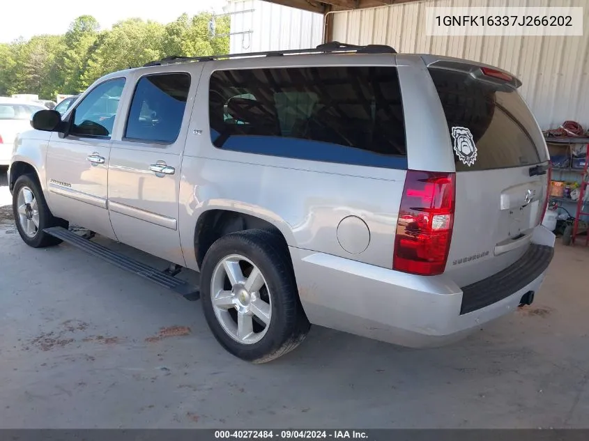 2007 Chevrolet Suburban 1500 Ltz VIN: 1GNFK16337J266202 Lot: 40272484