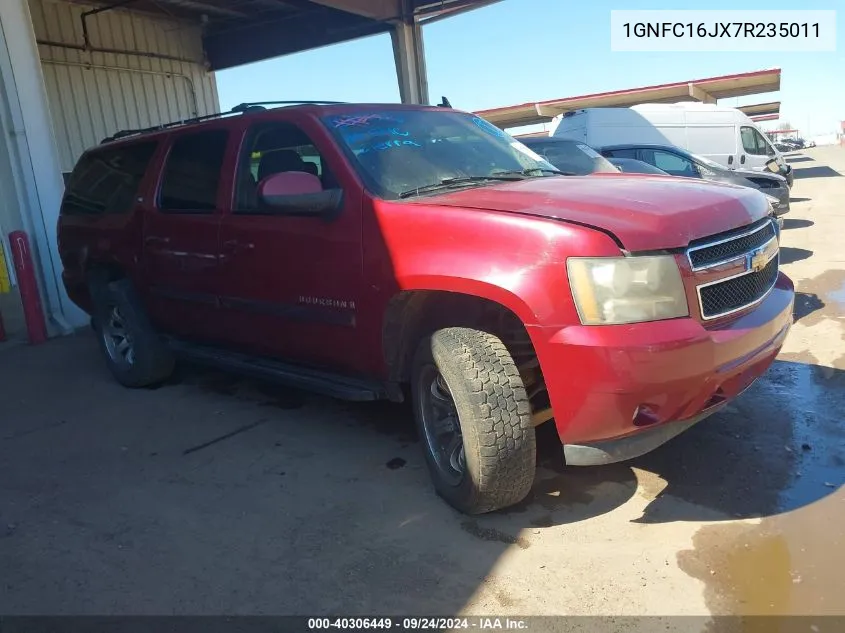 2007 Chevrolet Suburban 1500 Lt VIN: 1GNFC16JX7R235011 Lot: 40306449