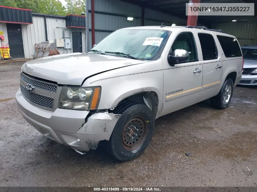 1GNFK16347J355227 2007 Chevrolet Suburban 1500 Ltz