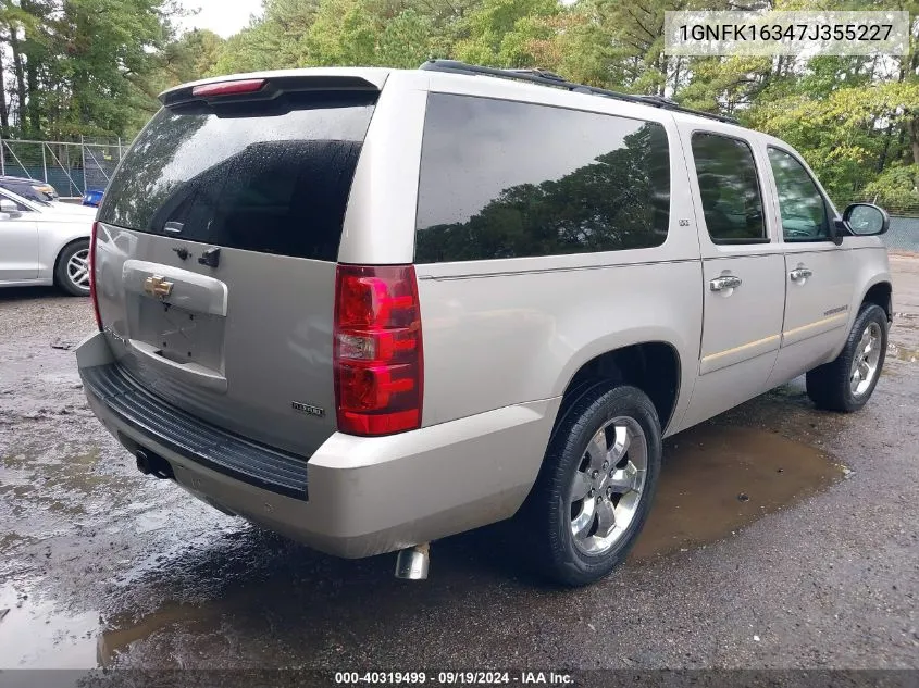 1GNFK16347J355227 2007 Chevrolet Suburban 1500 Ltz