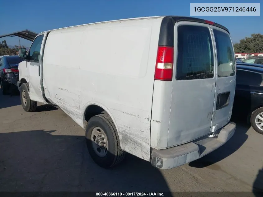 1GCGG25V971246446 2007 Chevrolet Express Work Van