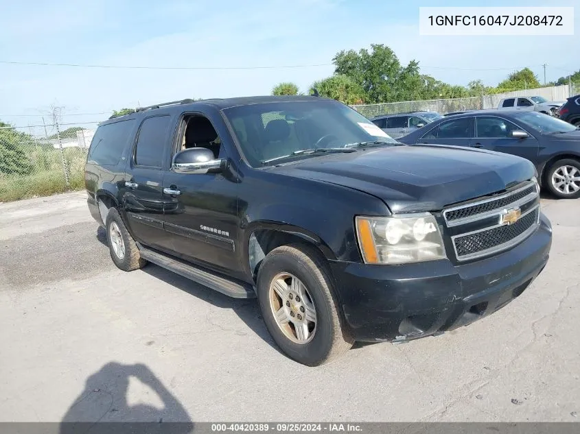 1GNFC16047J208472 2007 Chevrolet Suburban 1500 Ls