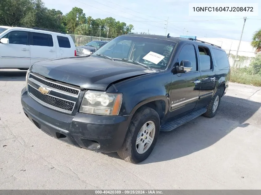 2007 Chevrolet Suburban 1500 Ls VIN: 1GNFC16047J208472 Lot: 40420389