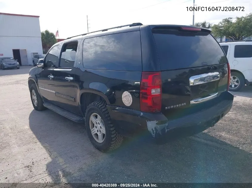 1GNFC16047J208472 2007 Chevrolet Suburban 1500 Ls