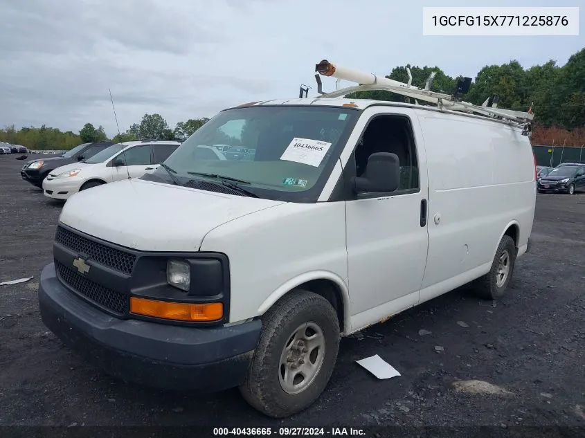 1GCFG15X771225876 2007 Chevrolet Express Work Van