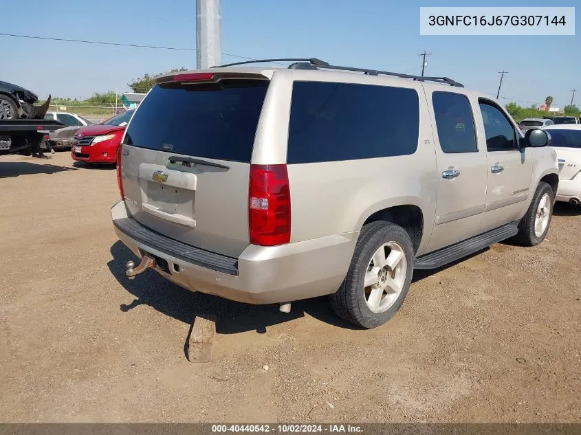 3GNFC16J67G307144 2007 Chevrolet Suburban 1500 Ltz