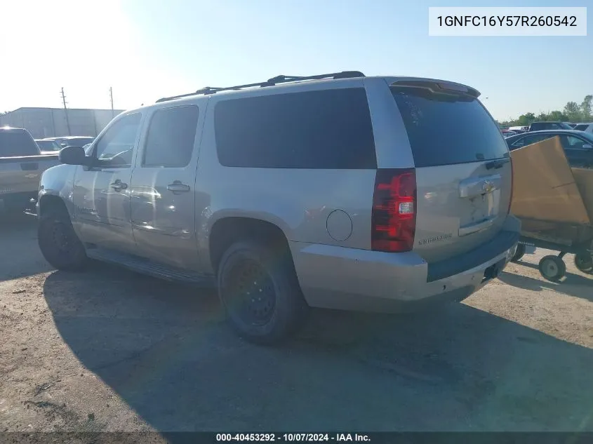 1GNFC16Y57R260542 2007 Chevrolet Suburban 1500 Ltz