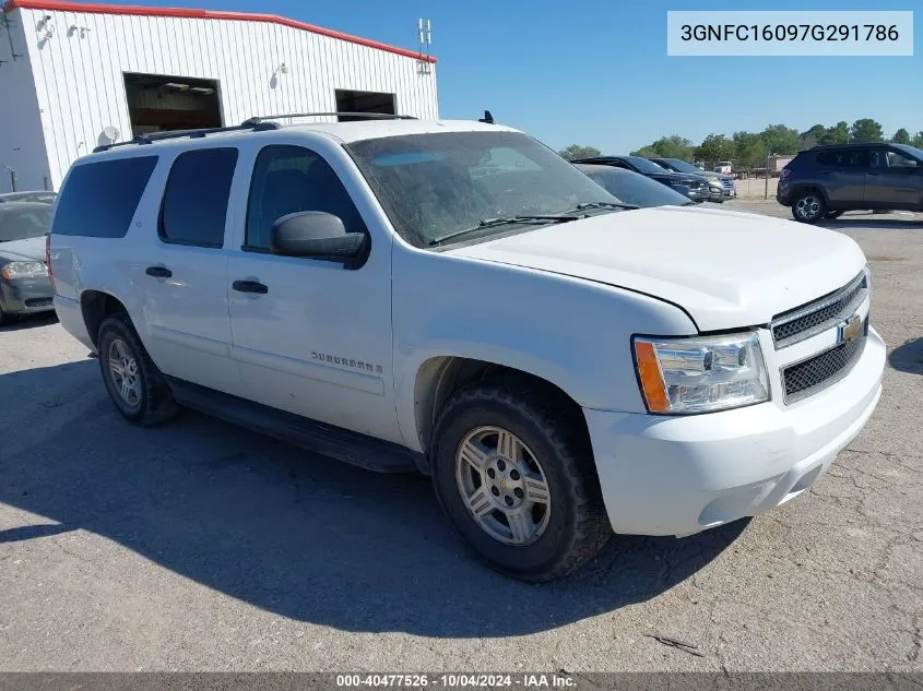 3GNFC16097G291786 2007 Chevrolet Suburban 1500 Ls