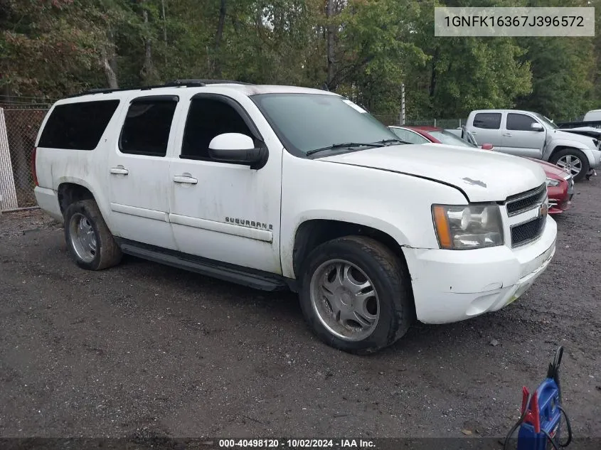 2007 Chevrolet Suburban 1500 Lt VIN: 1GNFK16367J396572 Lot: 40498120