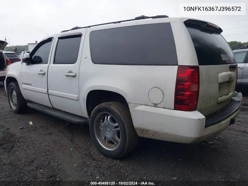 2007 Chevrolet Suburban 1500 Lt VIN: 1GNFK16367J396572 Lot: 40498120