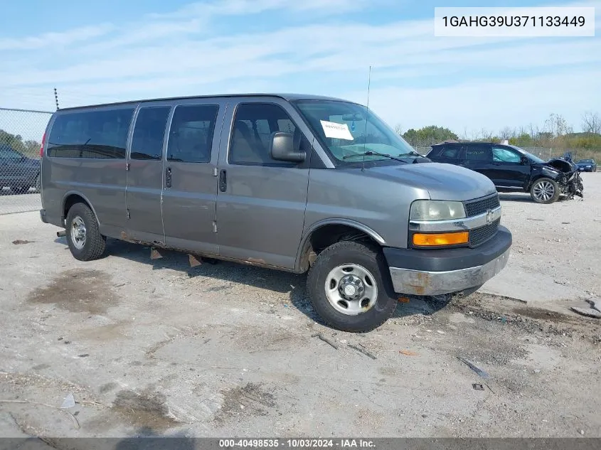 1GAHG39U371133449 2007 Chevrolet Express Ls