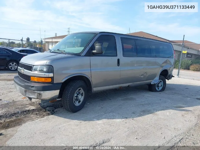 1GAHG39U371133449 2007 Chevrolet Express Ls