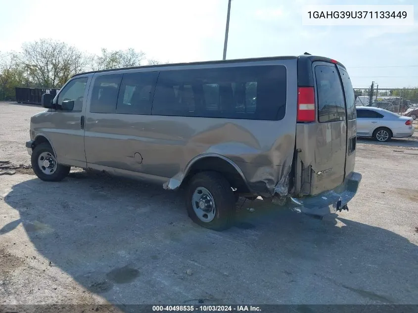 1GAHG39U371133449 2007 Chevrolet Express Ls