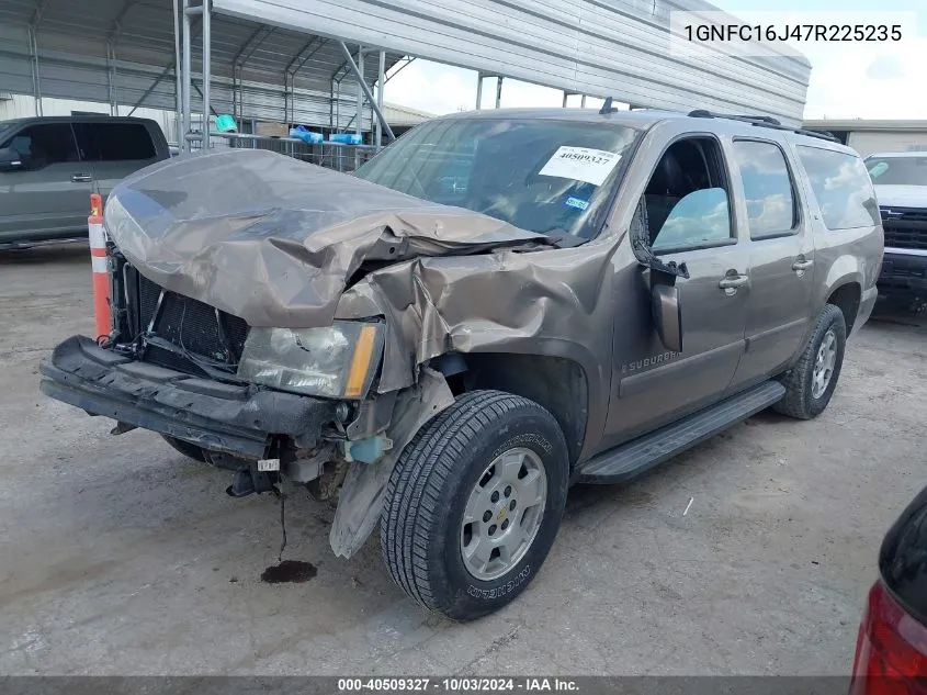 1GNFC16J47R225235 2007 Chevrolet Suburban 1500 Lt