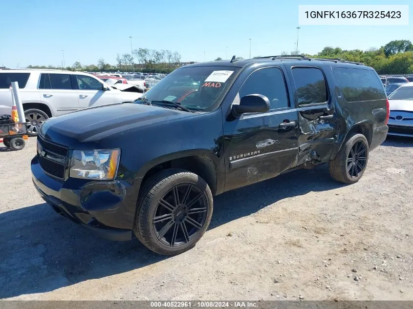 1GNFK16367R325423 2007 Chevrolet Suburban 1500 Ltz