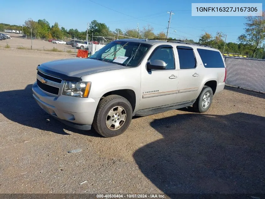 2007 Chevrolet Suburban 1500 Lt VIN: 1GNFK16327J167306 Lot: 40530404