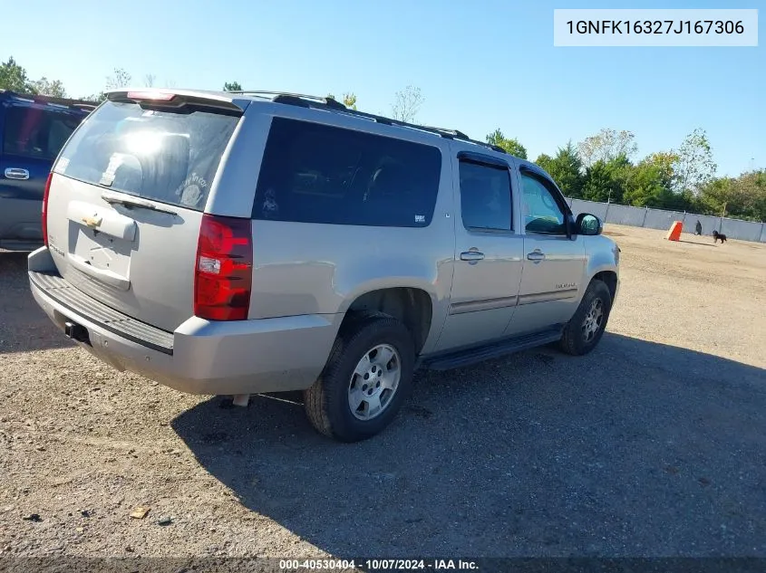 2007 Chevrolet Suburban 1500 Lt VIN: 1GNFK16327J167306 Lot: 40530404