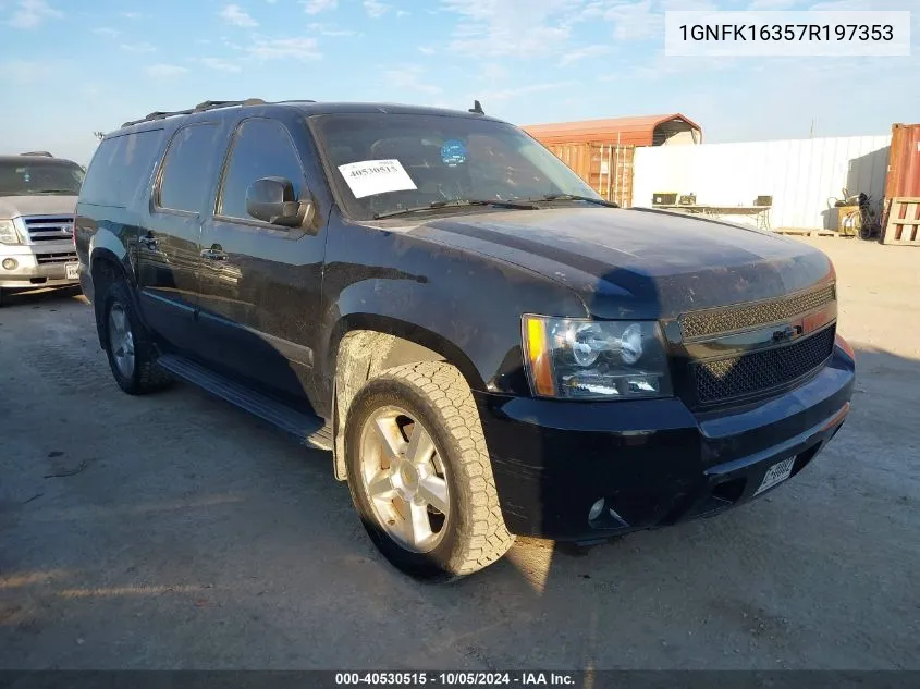 1GNFK16357R197353 2007 Chevrolet Suburban 1500 Lt