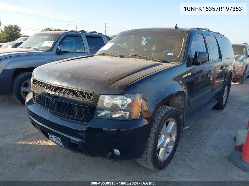 1GNFK16357R197353 2007 Chevrolet Suburban 1500 Lt