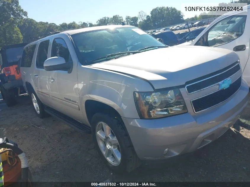 1GNFK16357R252464 2007 Chevrolet Suburban 1500 Ltz