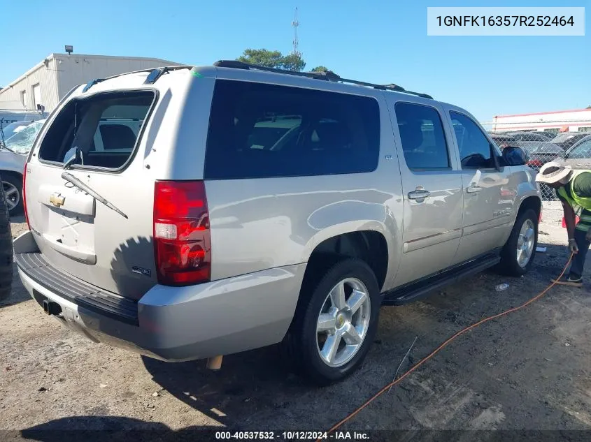 2007 Chevrolet Suburban 1500 Ltz VIN: 1GNFK16357R252464 Lot: 40537532