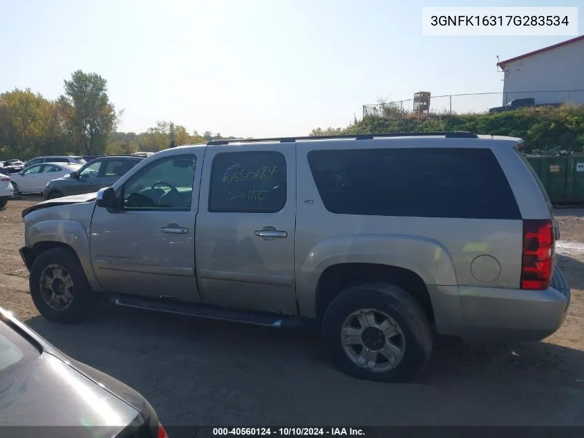 3GNFK16317G283534 2007 Chevrolet Suburban 1500 Lt